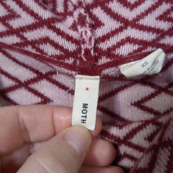 Moth Anthropologie Cowl Neck Sweater Womens XS Alpaca Blend Oversized Tunic - Picture 4 of 12